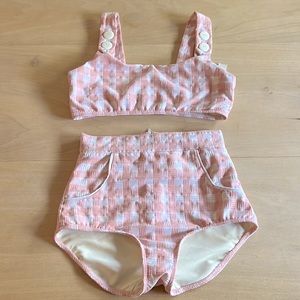 Seea Gingham Bikini Size S